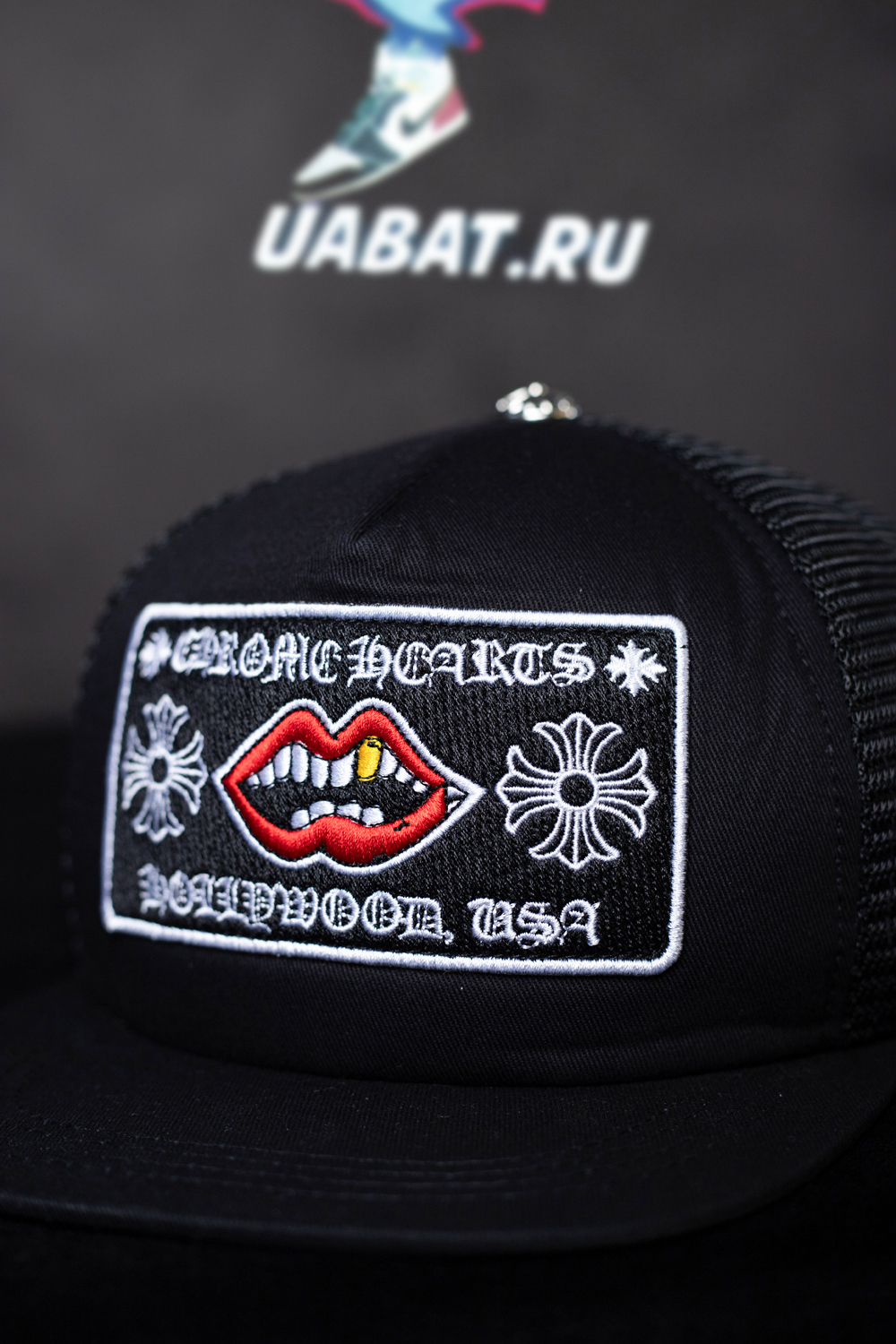 Chrome Hearts Chomper Hollywood Trucker Hats 1381