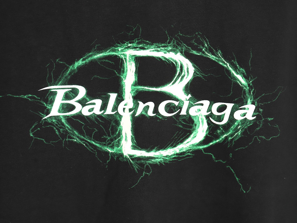 Balenciaga printed short sleeves
