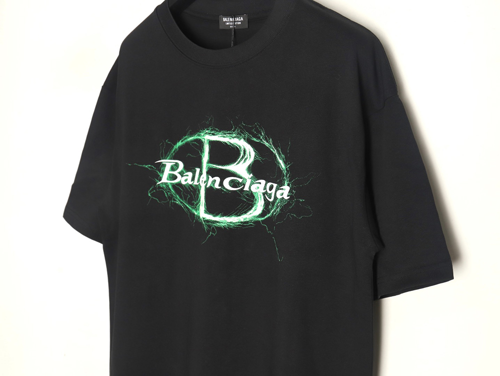 Balenciaga printed short sleeves