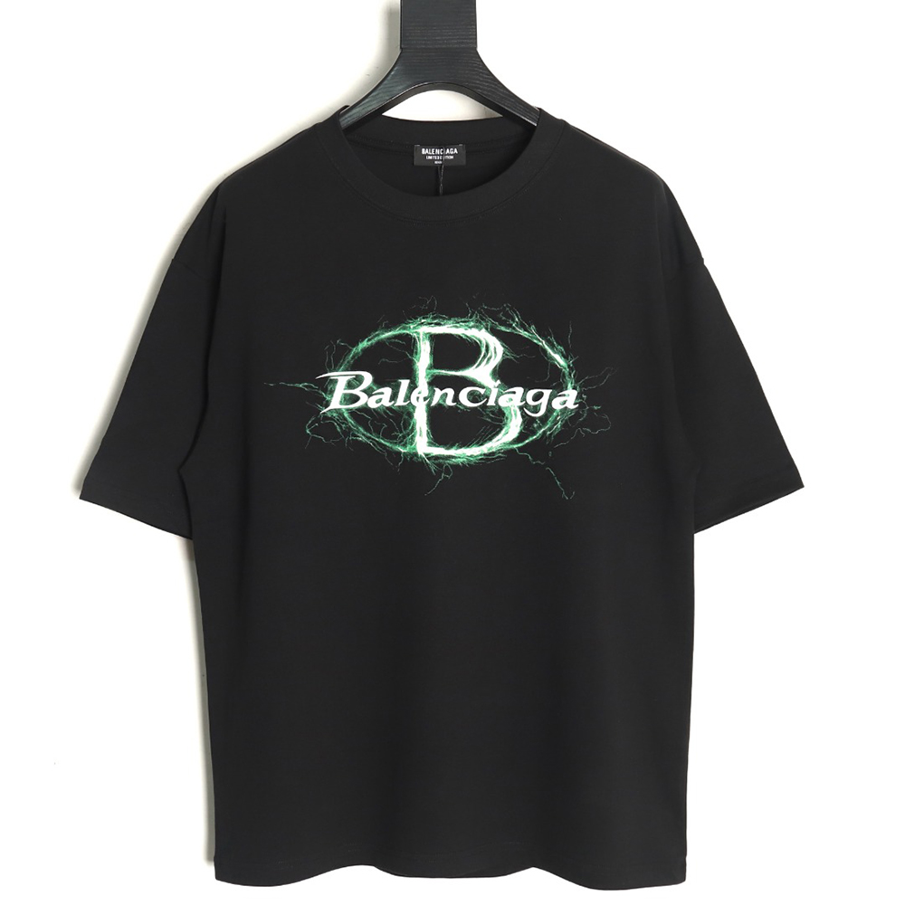 Balenciaga printed short sleeves