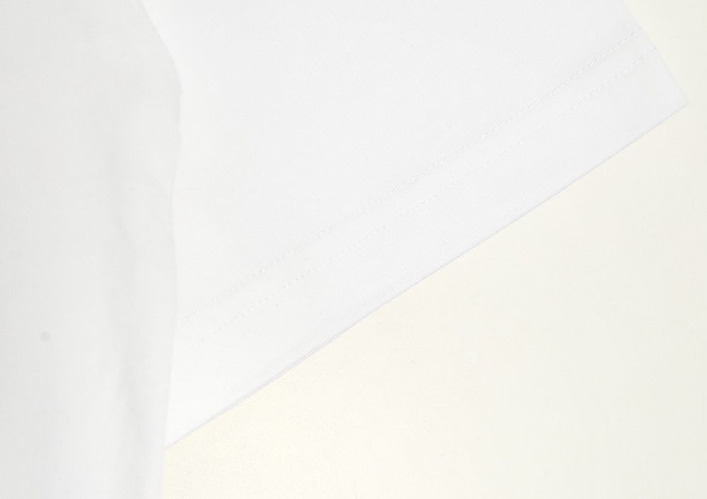 Balenciaga Musical Notes Oil Painting Print Short Sleeve