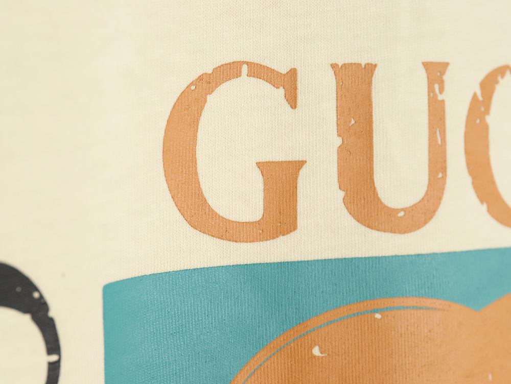 Gucci classic square logo print short sleeves