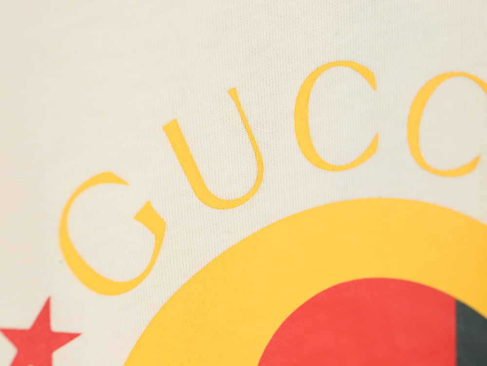 Gucci sunflower print short sleeves