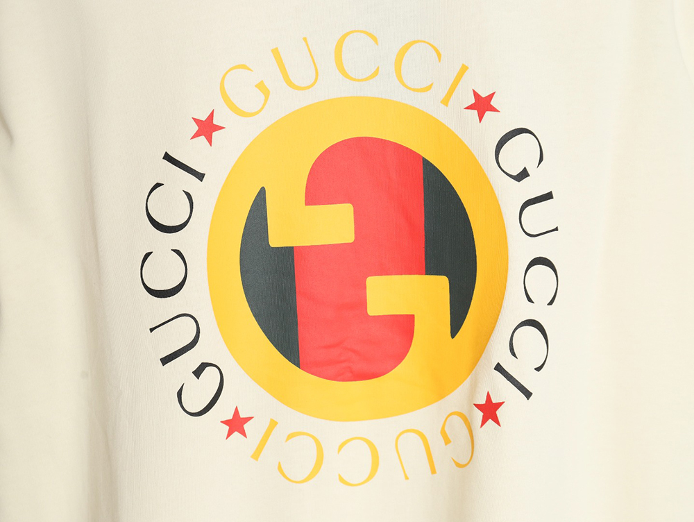 Gucci sunflower print short sleeves