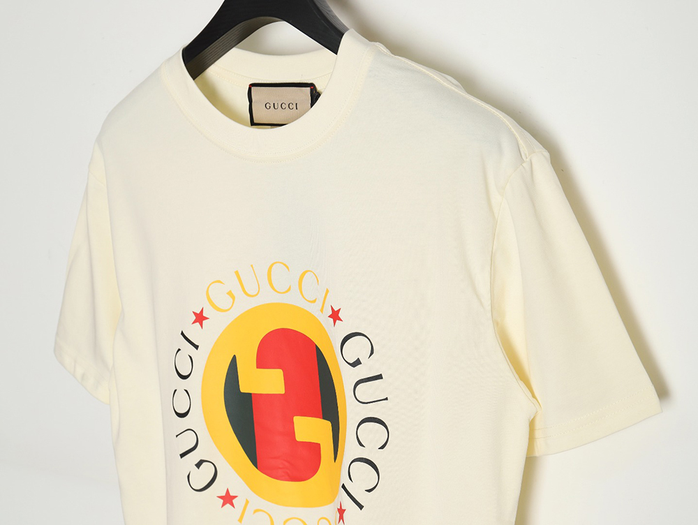 Gucci sunflower print short sleeves