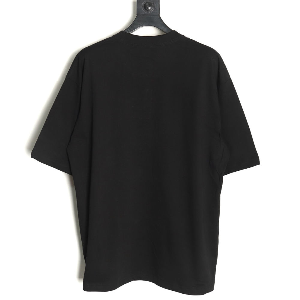Givenchy eyelet embroidered crew neck short-sleeved T-shirt TSK1