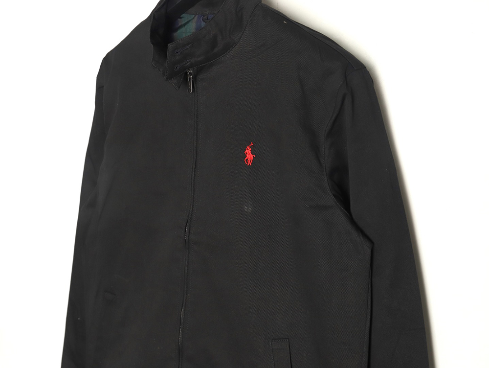 Ralph Lauren Classic Vintage Stand Collar Executive Zip Jacket TSK1