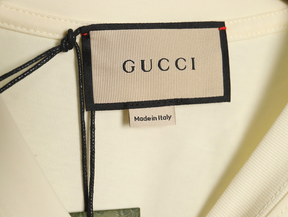 Gucci Double G letter print short-sleeved T-shirt