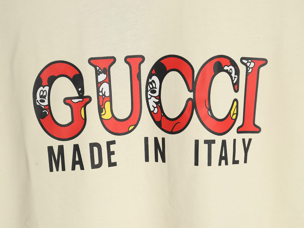 Gucci Double G letter print short-sleeved T-shirt