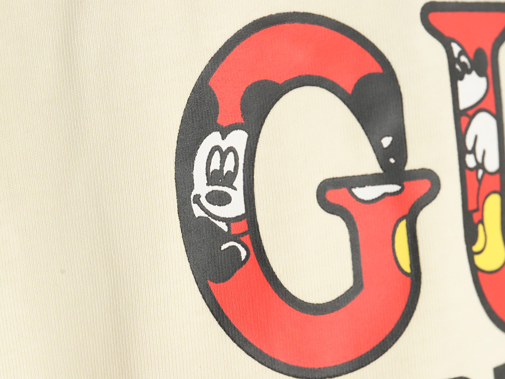 Gucci Double G letter print short-sleeved T-shirt