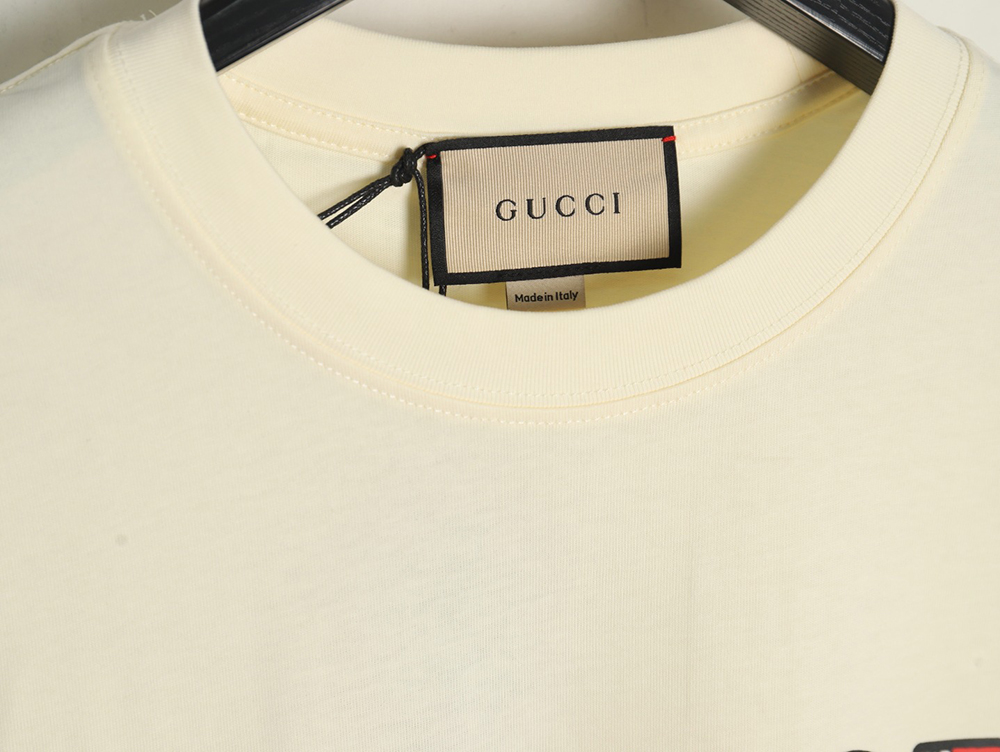 Gucci Double G letter print short-sleeved T-shirt