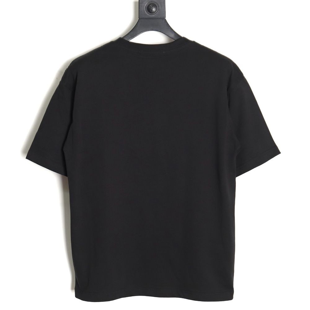 Dior hand-painted lettering short-sleeved T-shirt