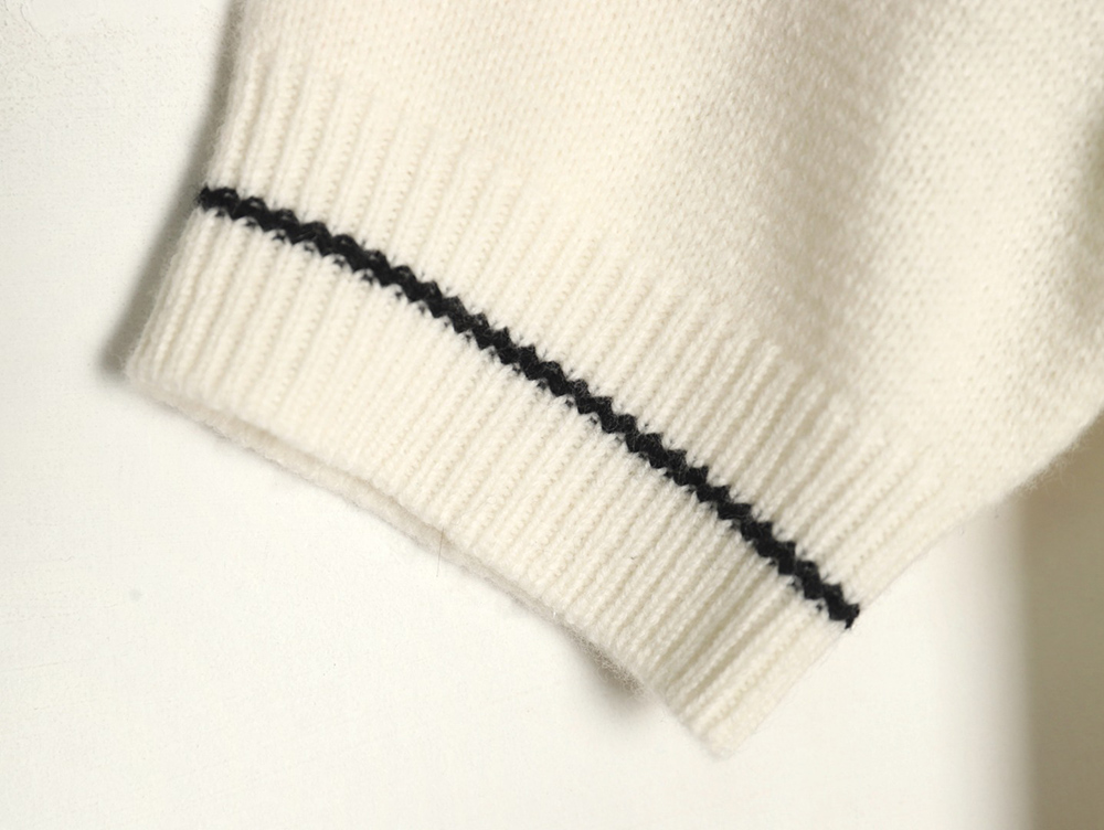 Dior letter knitted sweater short sleeves TSK1