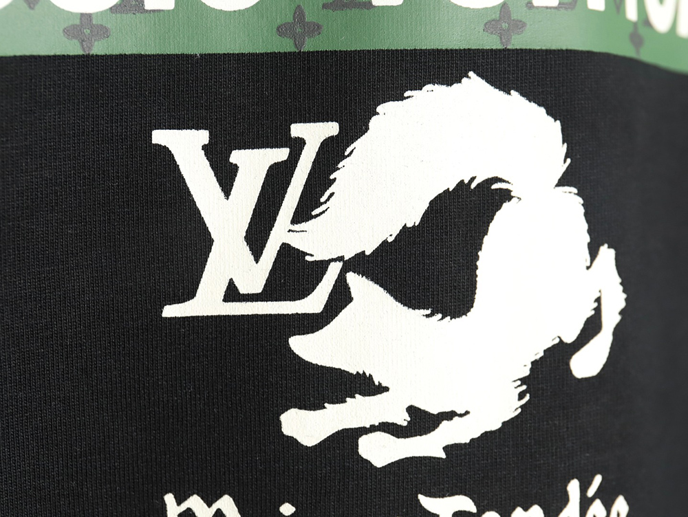 Louis Vuitton Fox Silhouette Short Sleeve T-Shirt TSK1