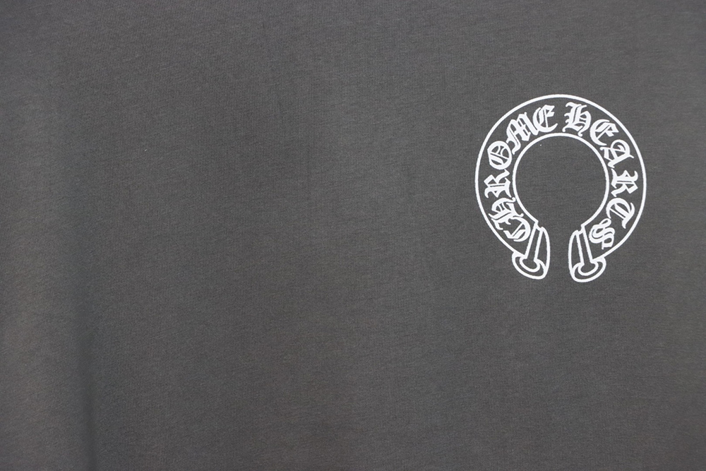 Chrome Hearts Horseshoe Sanskrit Letter Print Short Sleeve