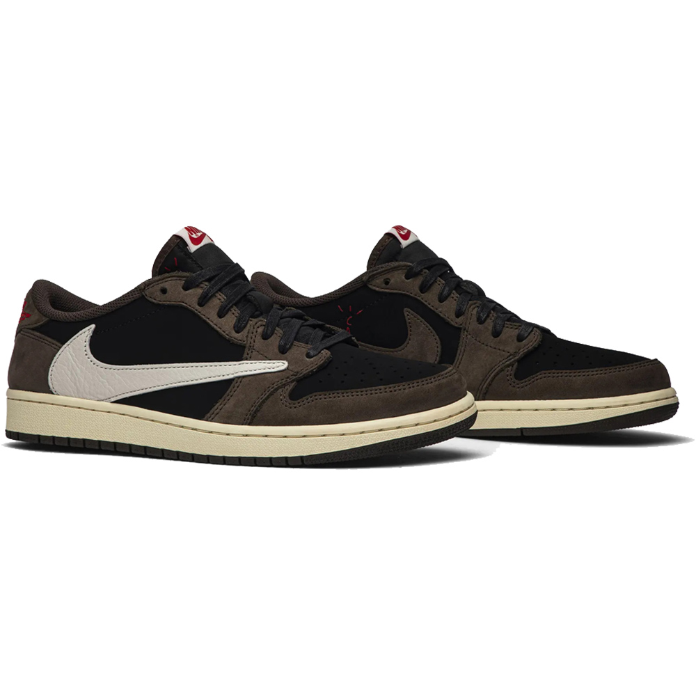 Little Kids'Travis Scott x Air Jordan 1 Low 'Mocha'