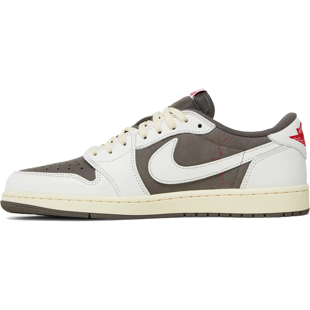 Little Kids' Travis Scott x Air Jordan 1 Retro Low  'Reverse Mocha'