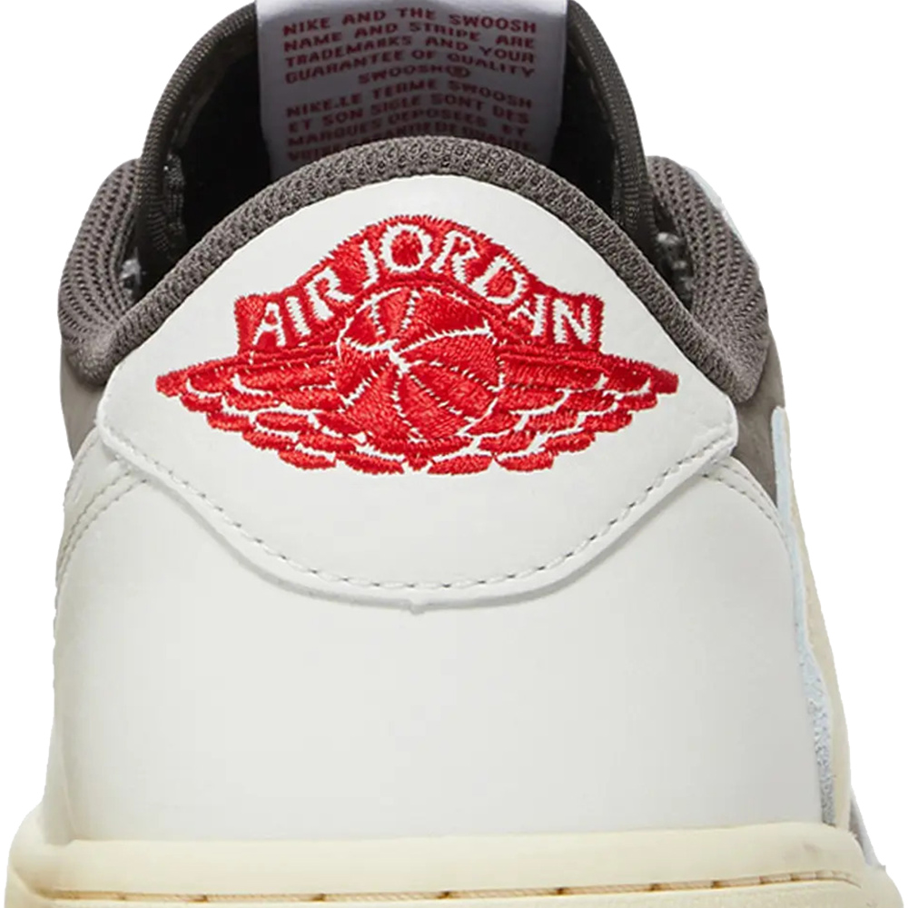 Little Kids' Travis Scott x Air Jordan 1 Retro Low  'Reverse Mocha'