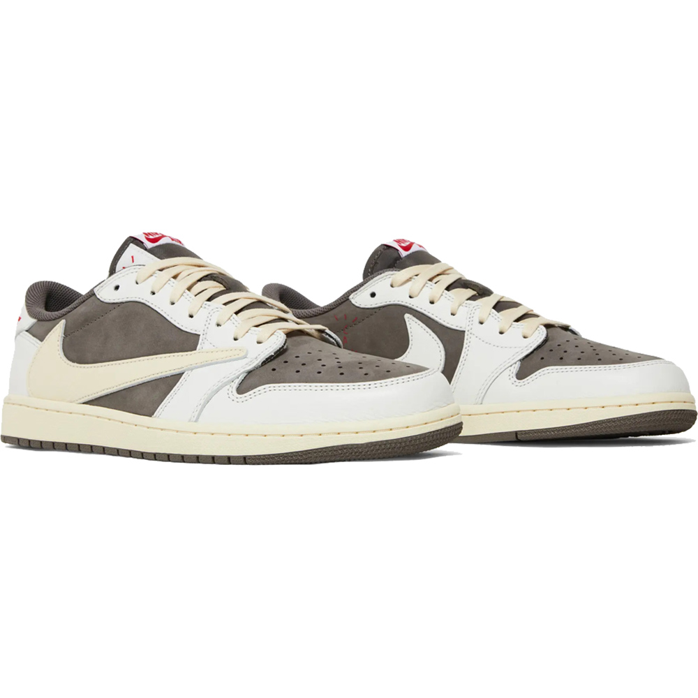Little Kids' Travis Scott x Air Jordan 1 Retro Low  'Reverse Mocha'