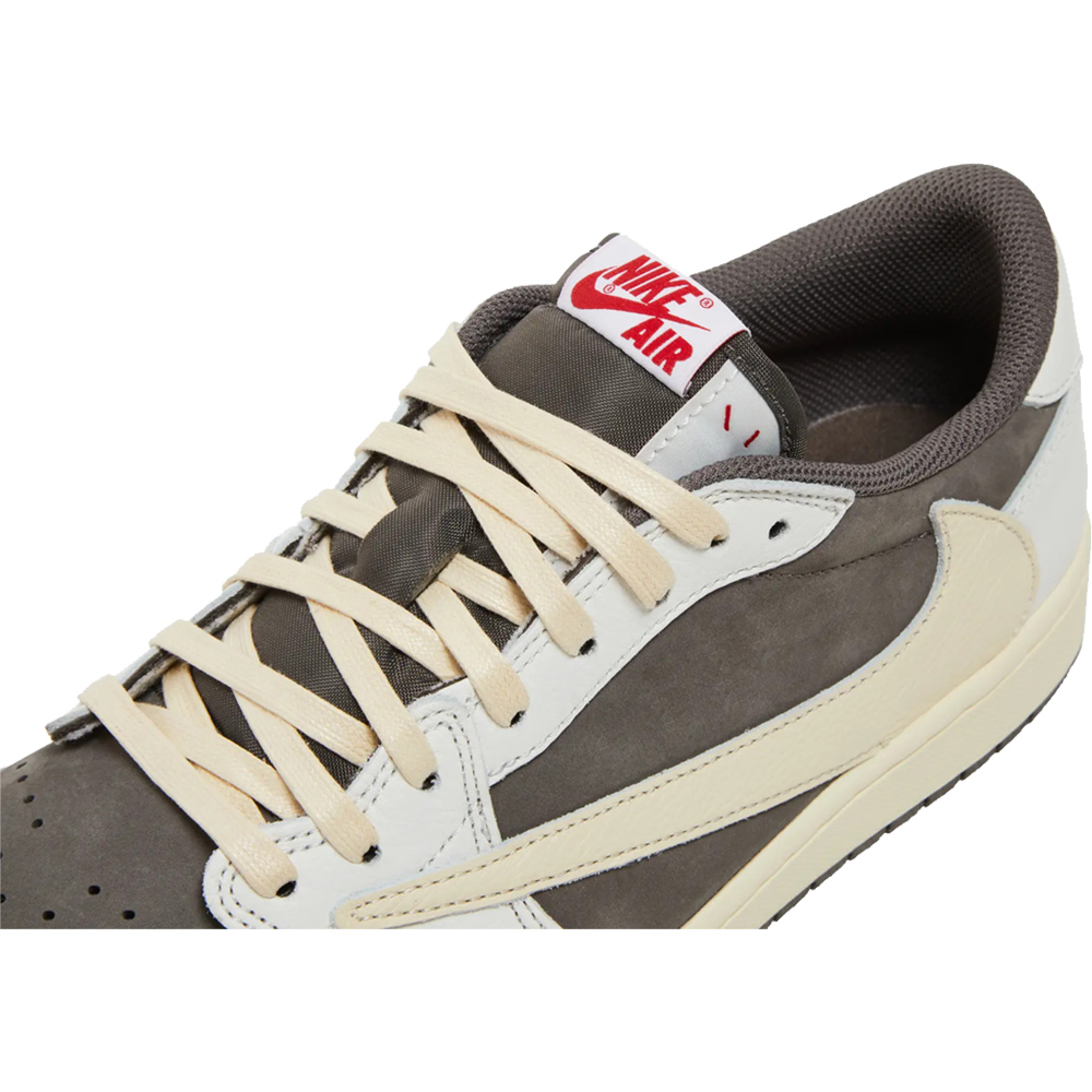 Little Kids' Travis Scott x Air Jordan 1 Retro Low  'Reverse Mocha'