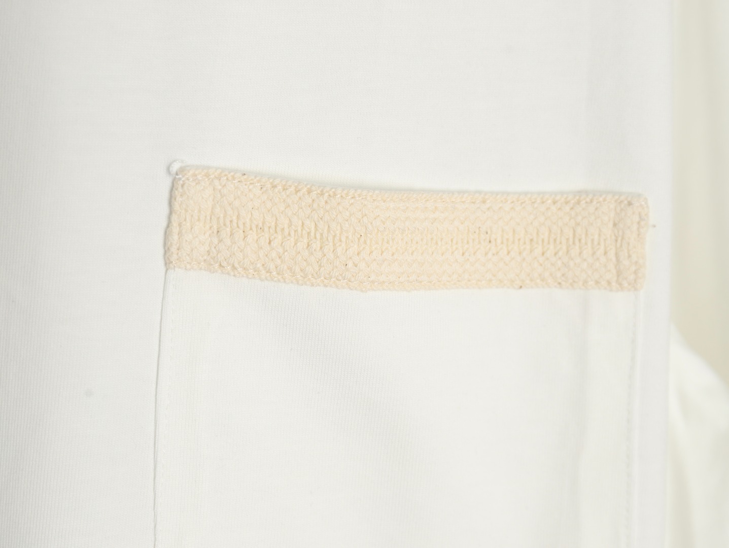 Loewe Colorblock Braided Ribbon Crew Neck T-shirt