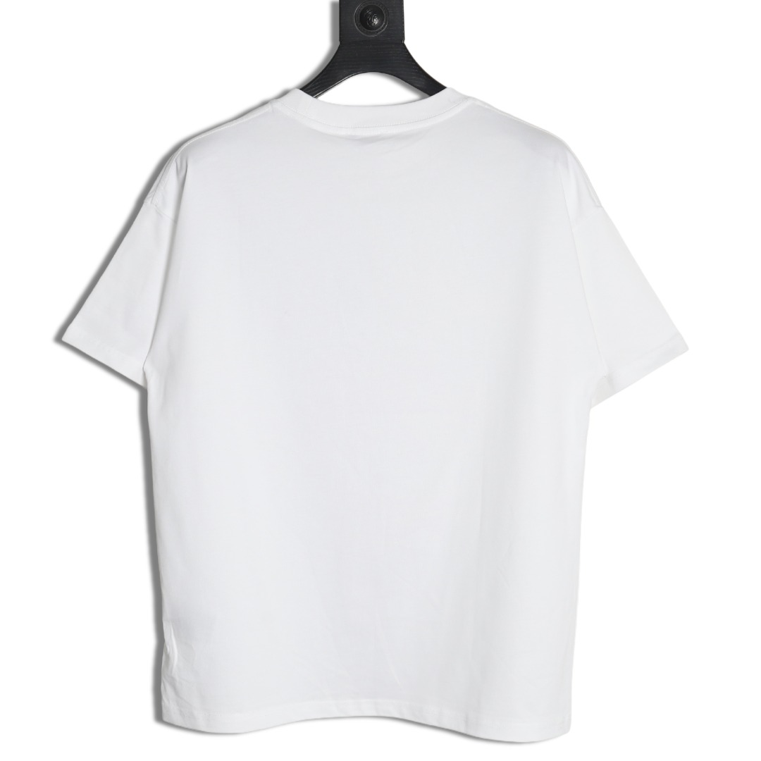 Moncler chest embossed logo print short sleeves