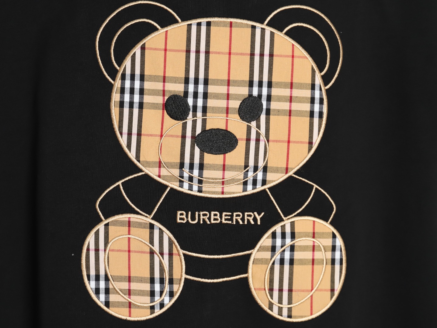Burberry bear embroidered chest T-shirt TSK1