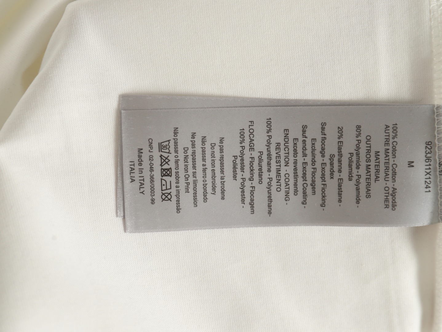 Dior classic CD embroidered letter short sleeve