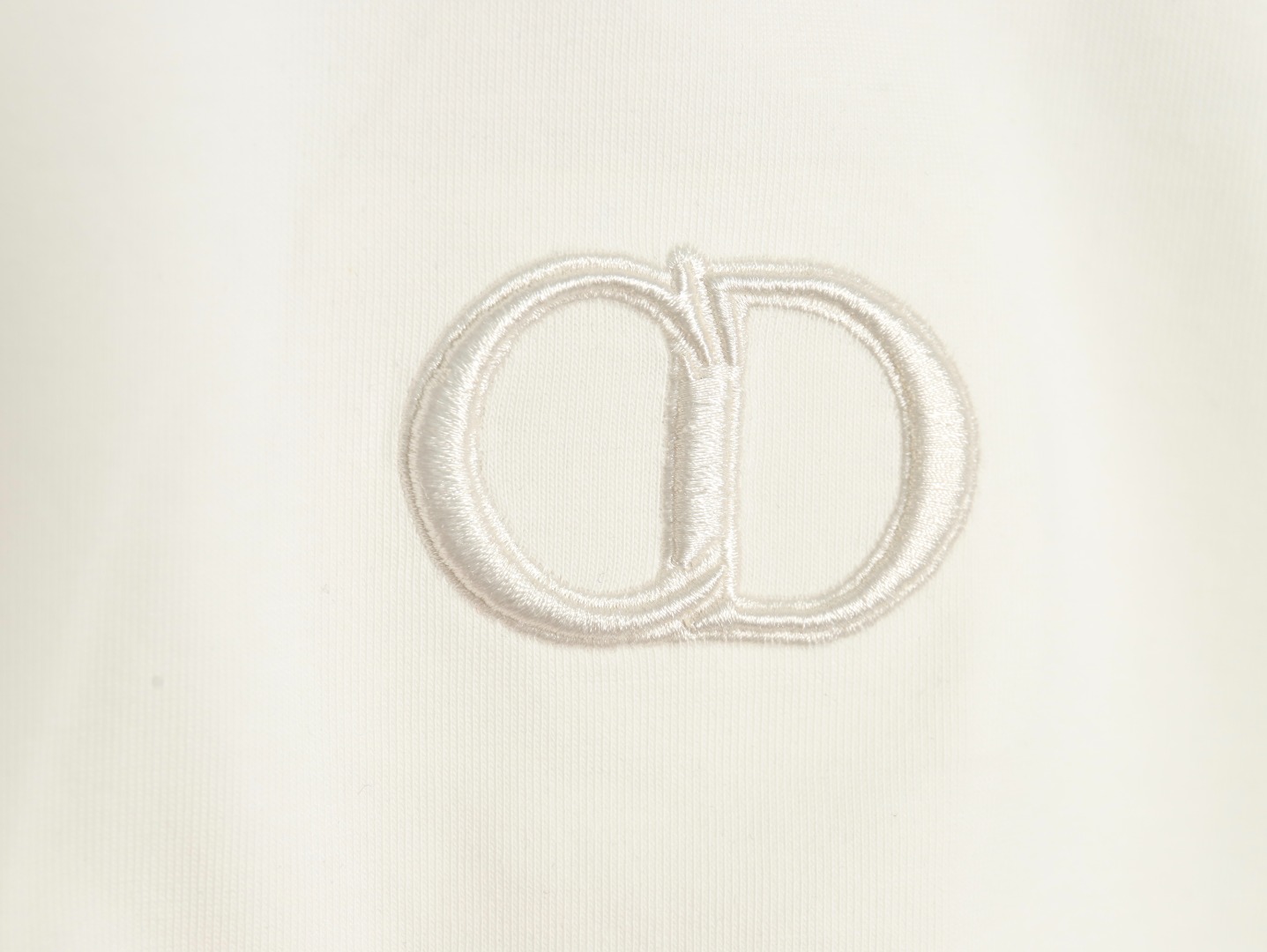 Dior classic CD embroidered letter short sleeve