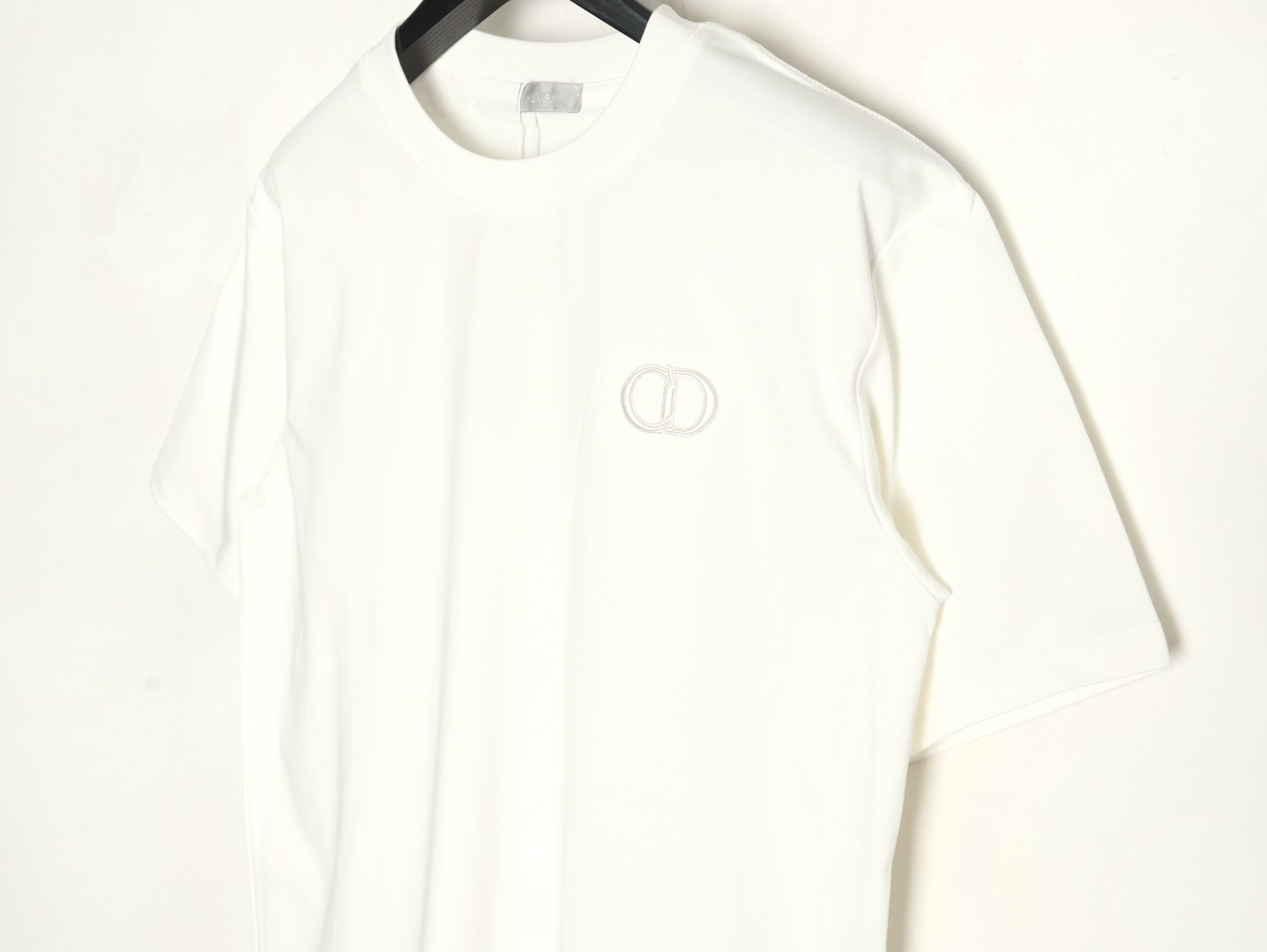 Dior classic CD embroidered letter short sleeve