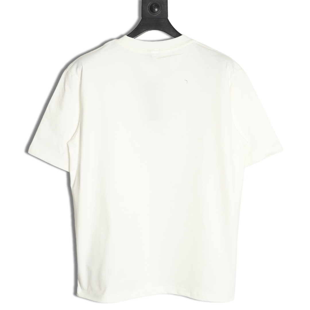 Dior classic CD embroidered letter short sleeve