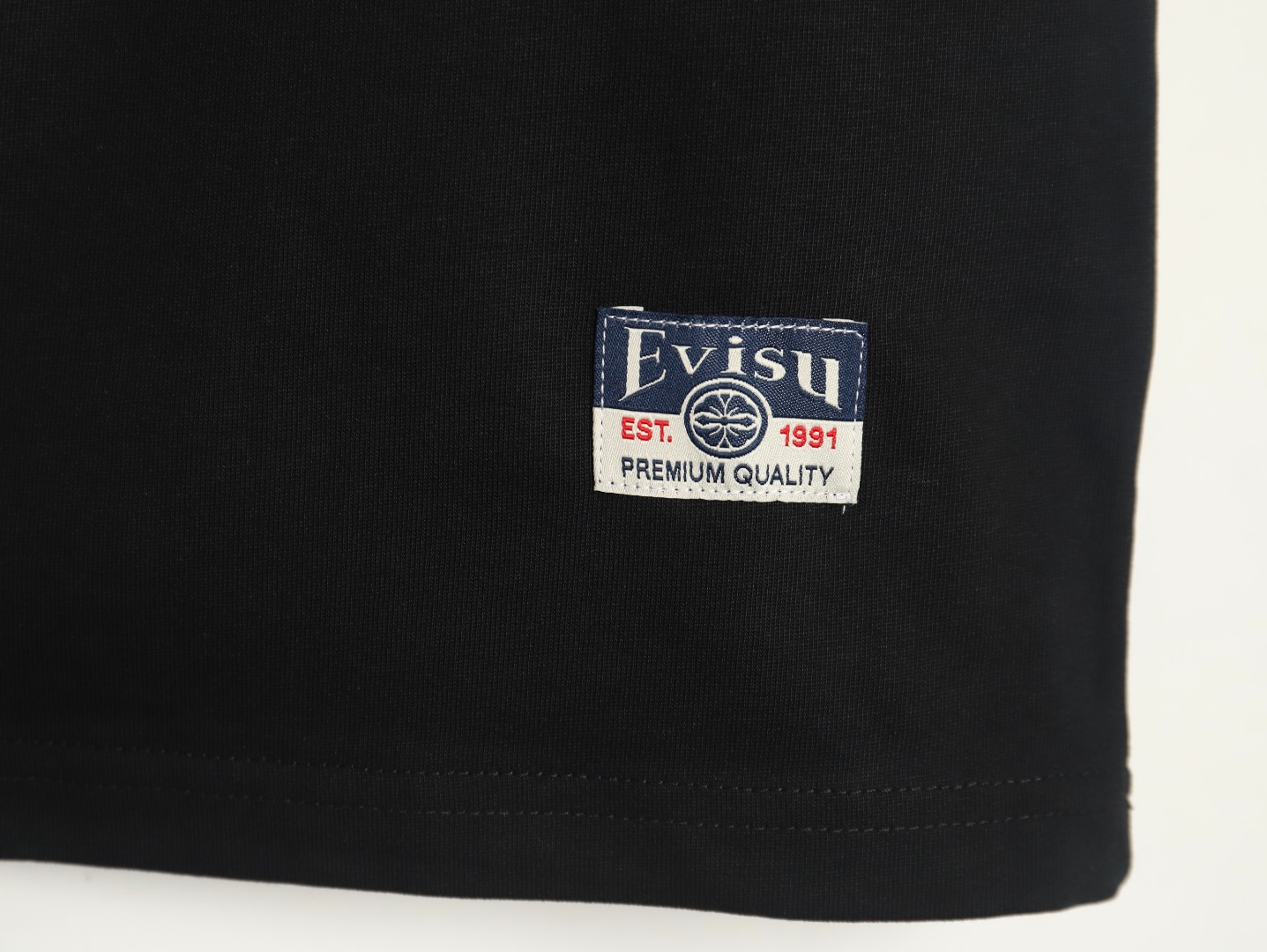 Evisu back carp print short sleeves