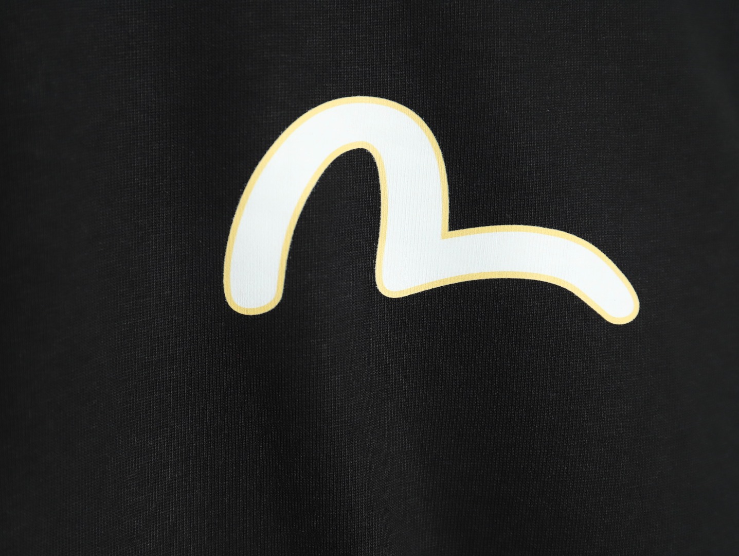 Evisu back carp print short sleeves