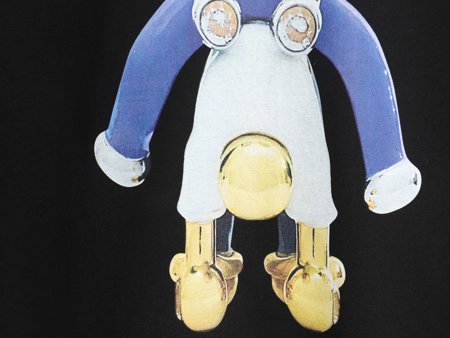 Loewe Wooden Man Printed Embroidered Short Sleeve