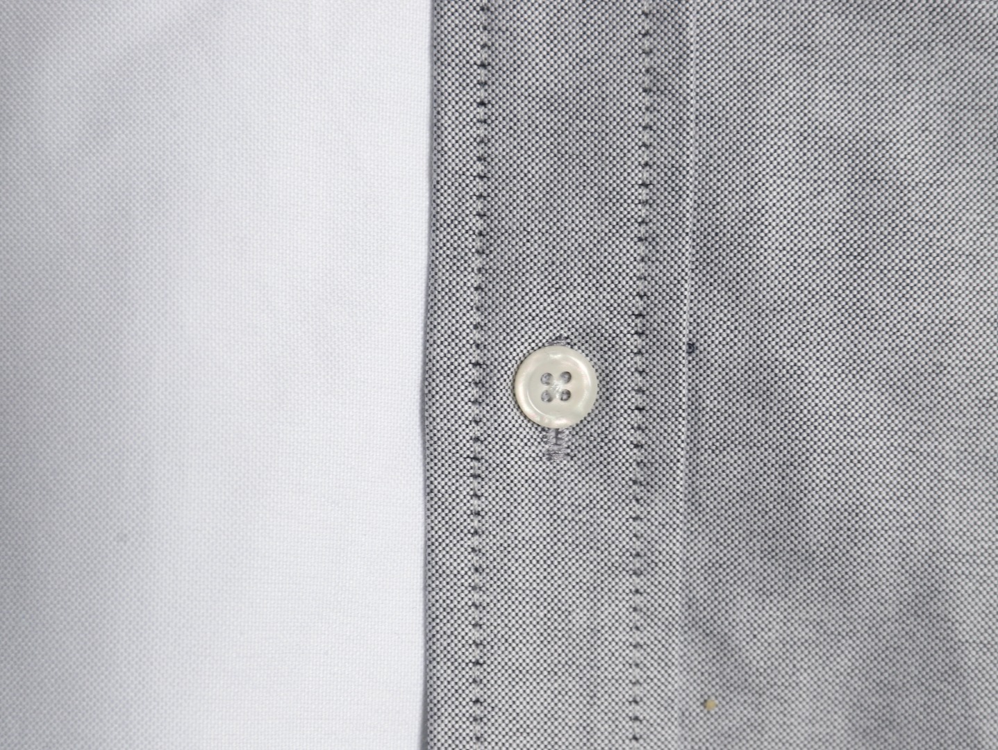 Thom Browne Contrast Shirt with Double Armband Design