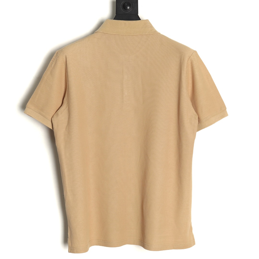 Burberry chest B-embroidered short-sleeved polo shirt TSK1