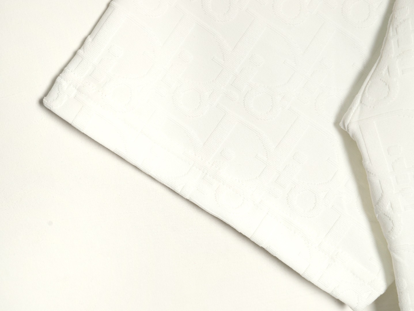 Dior classic presbyopia all over print jacquard short sleeves