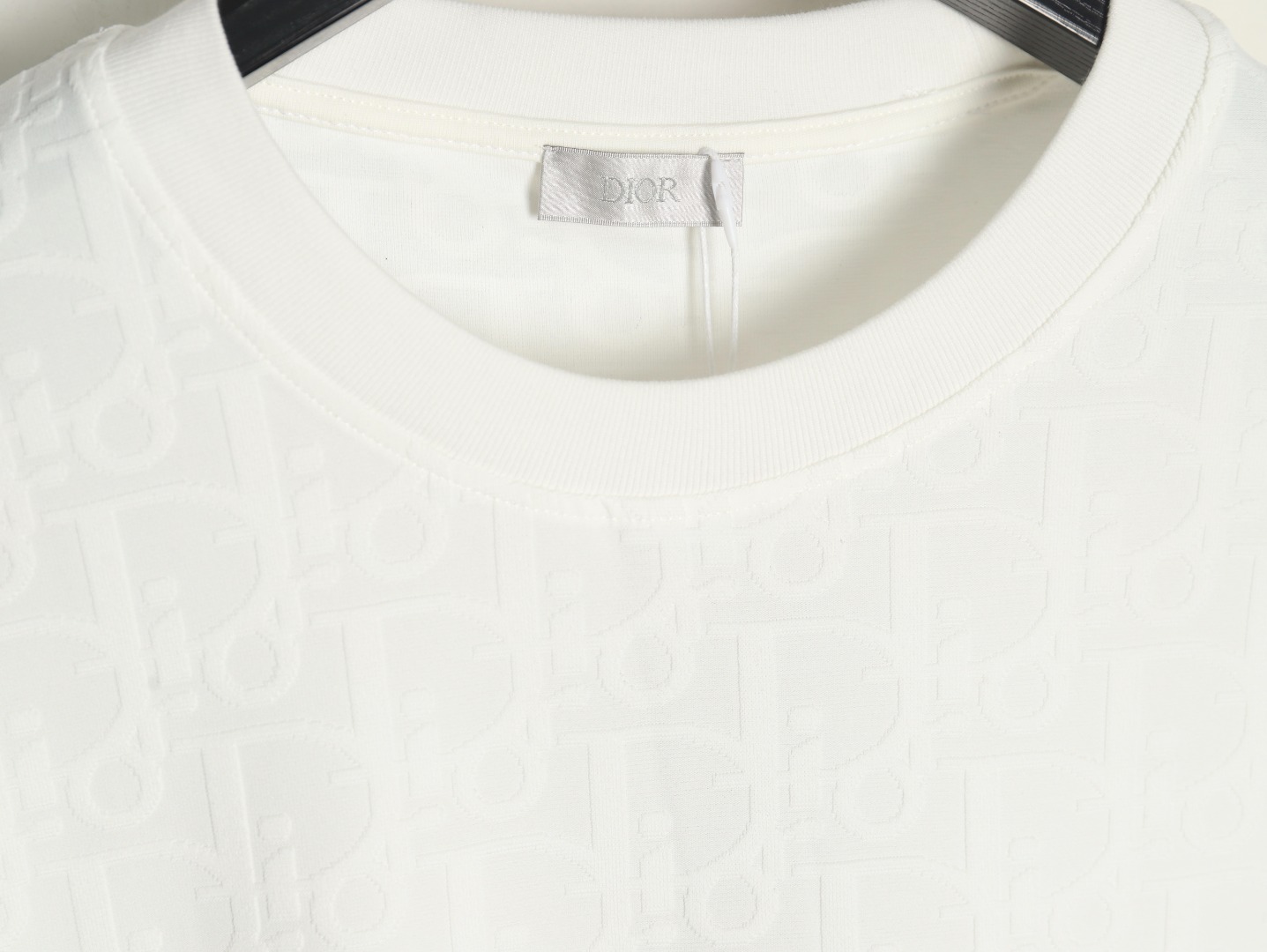 Dior classic presbyopia all over print jacquard short sleeves