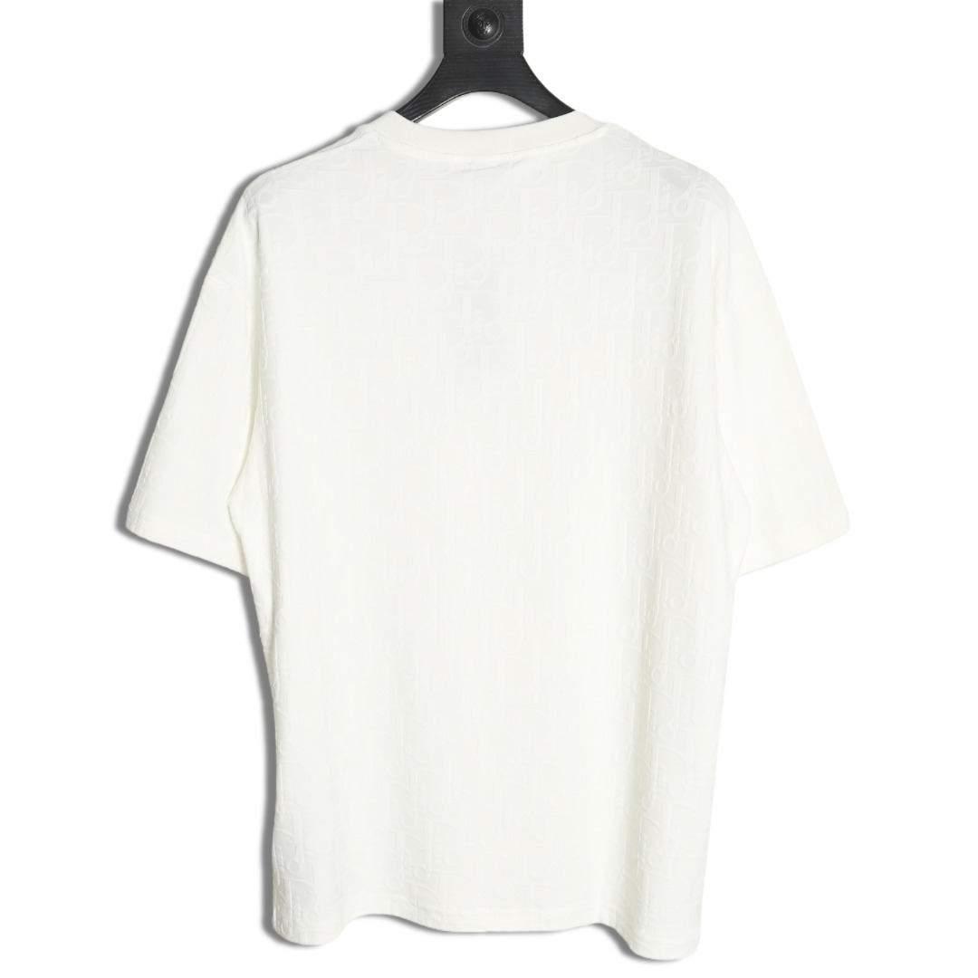 Dior classic presbyopia all over print jacquard short sleeves