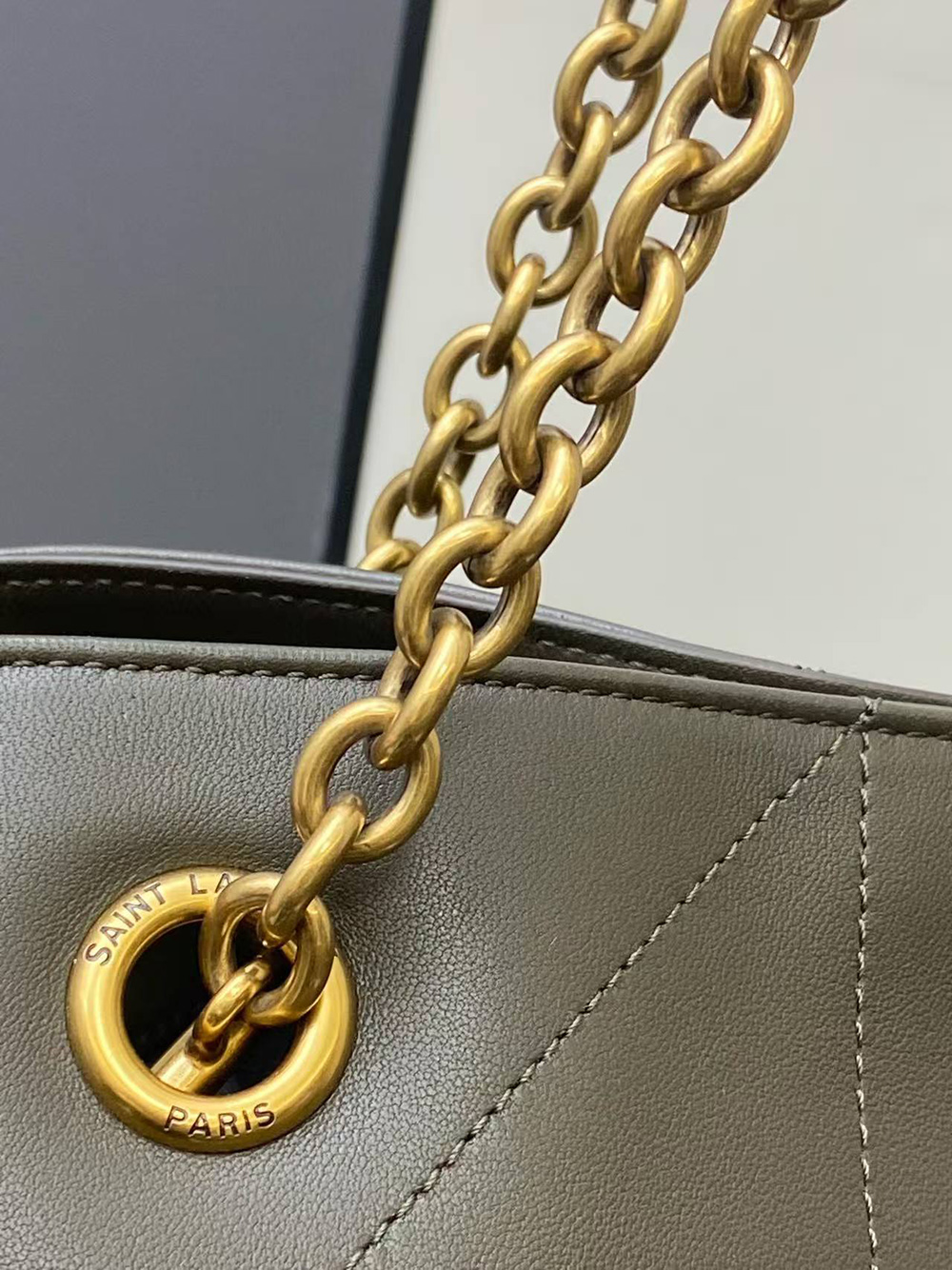 Saint Laurent Jamie Lambskin Tote Bags 809824 34*27*3cm