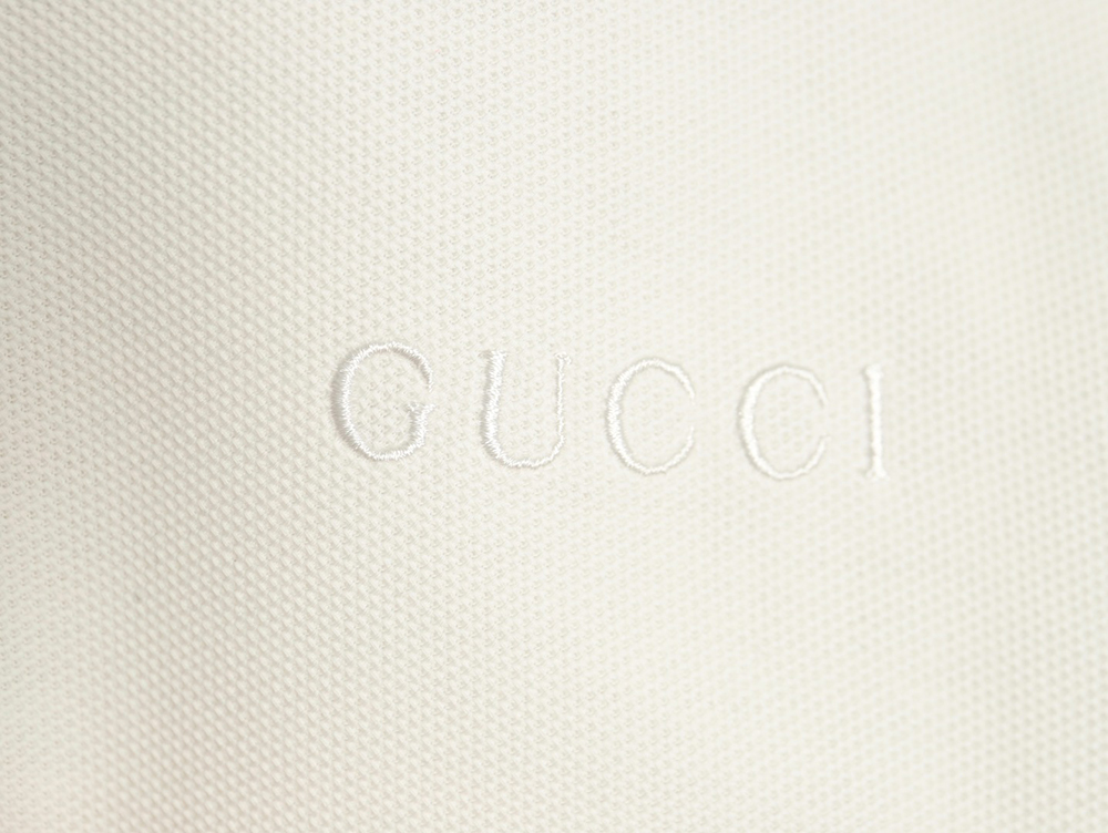 Gucci webbing splicing short-sleeved POLO shirt