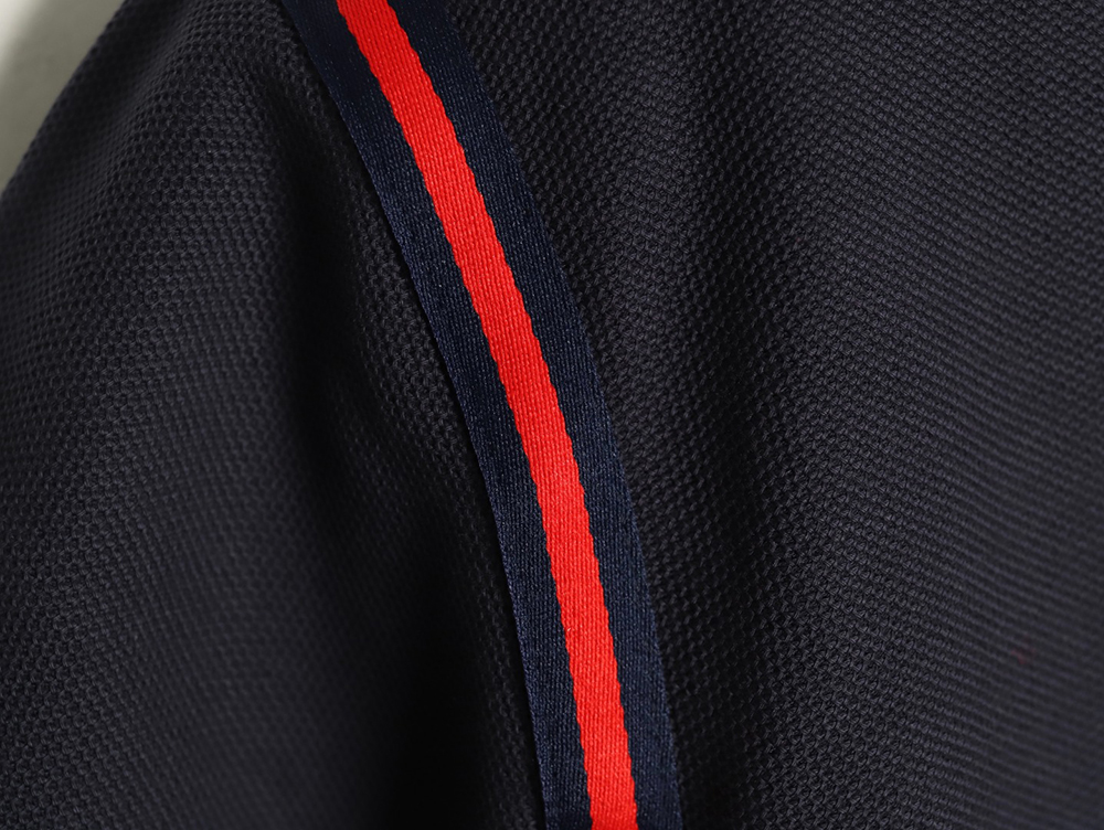 Gucci webbing splicing short-sleeved POLO shirt TSK2