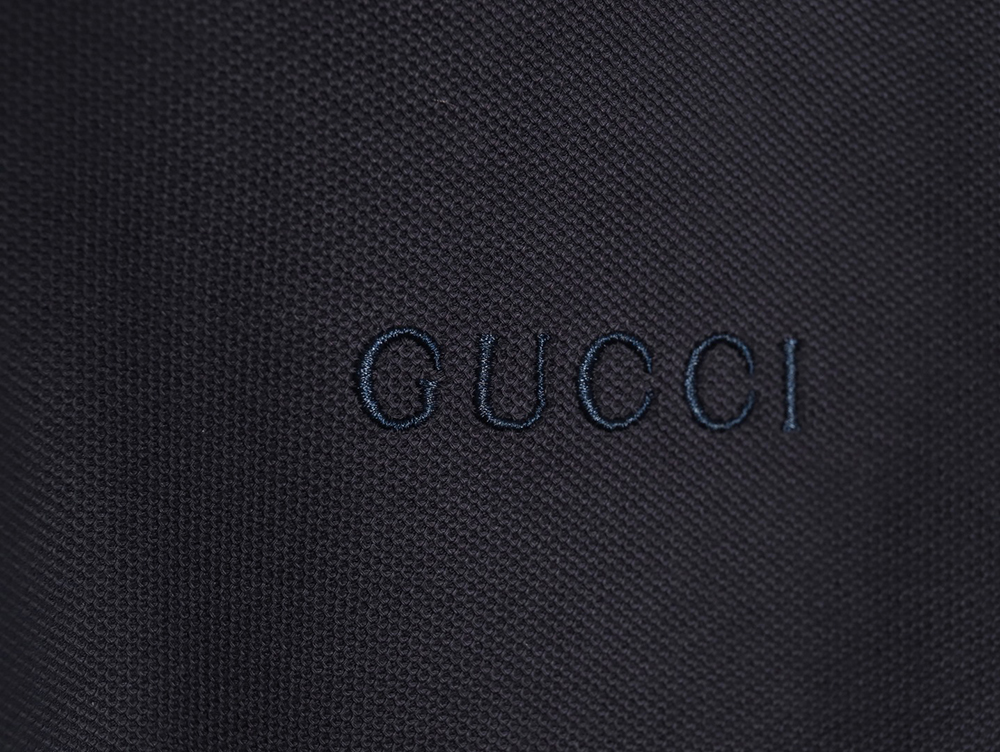 Gucci webbing splicing short-sleeved POLO shirt TSK2