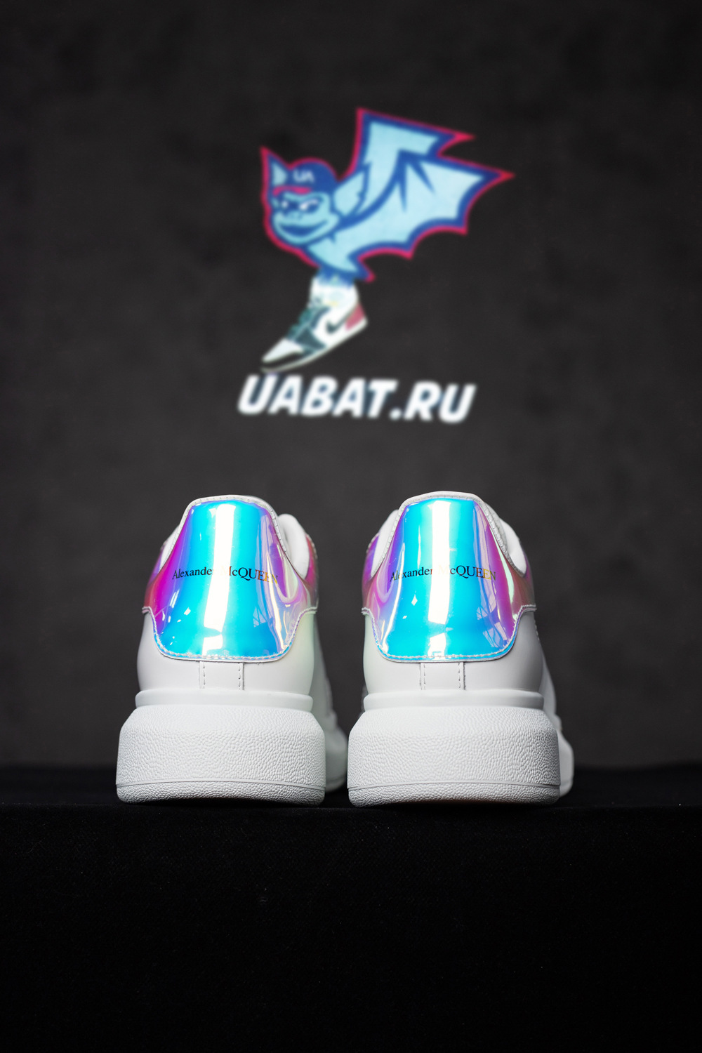 Alexander McQueen Oversized Sneaker 'White Iridescent'