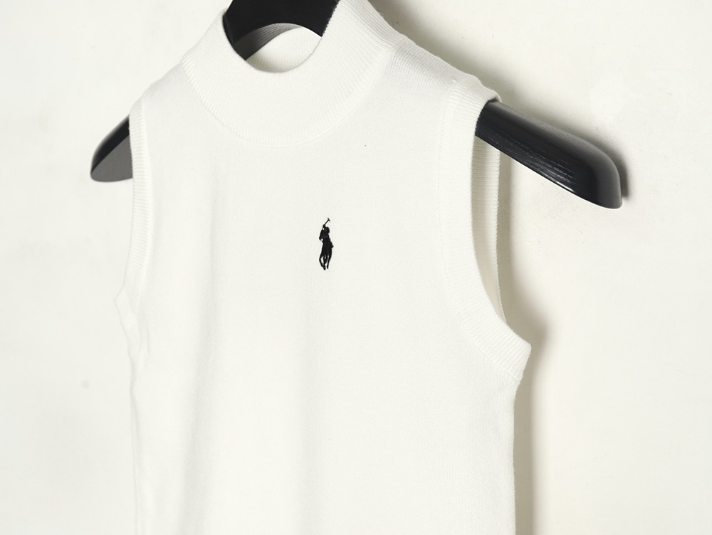 Ralph Lauren Women's Embroidered Logo Knit Vest