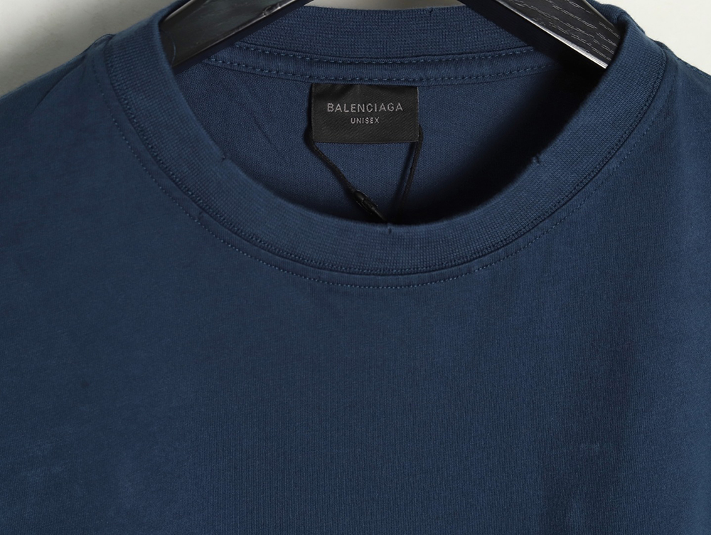 Balenciaga wheat ear embroidered short-sleeved T-shirt