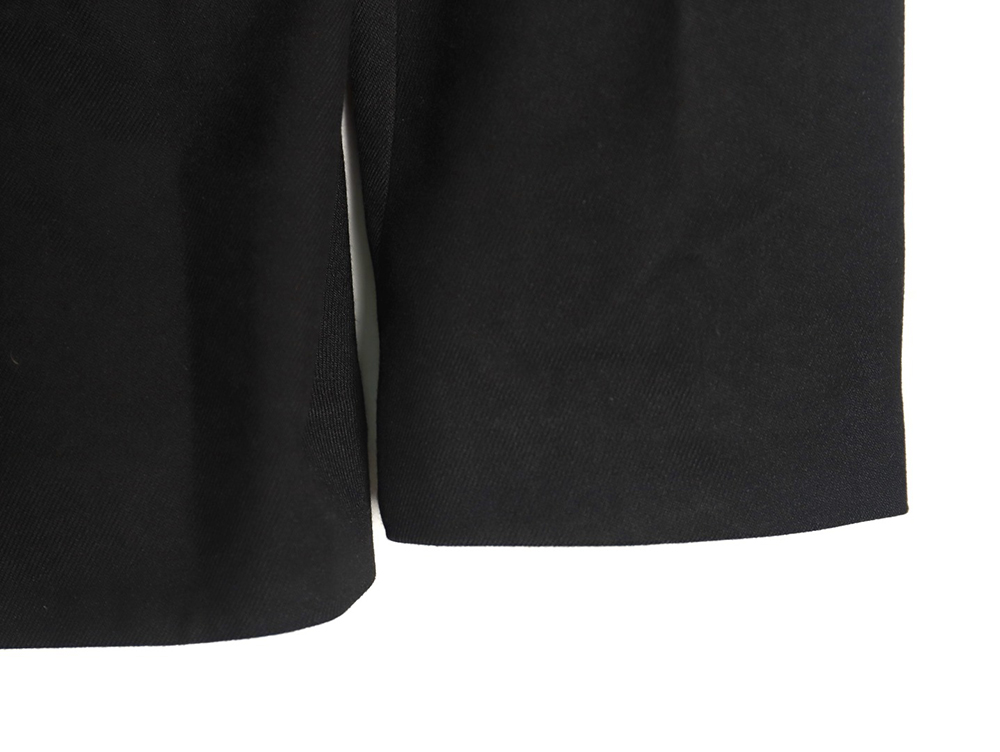Maison Margiela collarless silhouette suit jacket