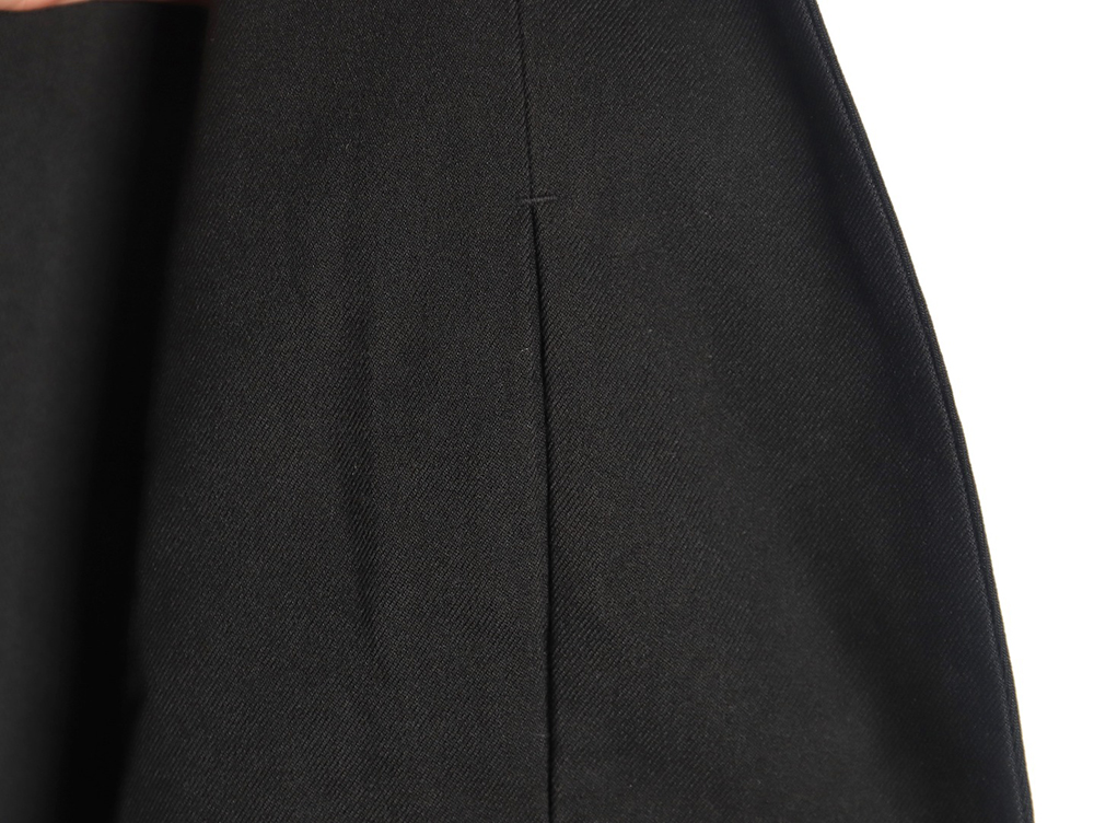 Maison Margiela collarless silhouette suit jacket