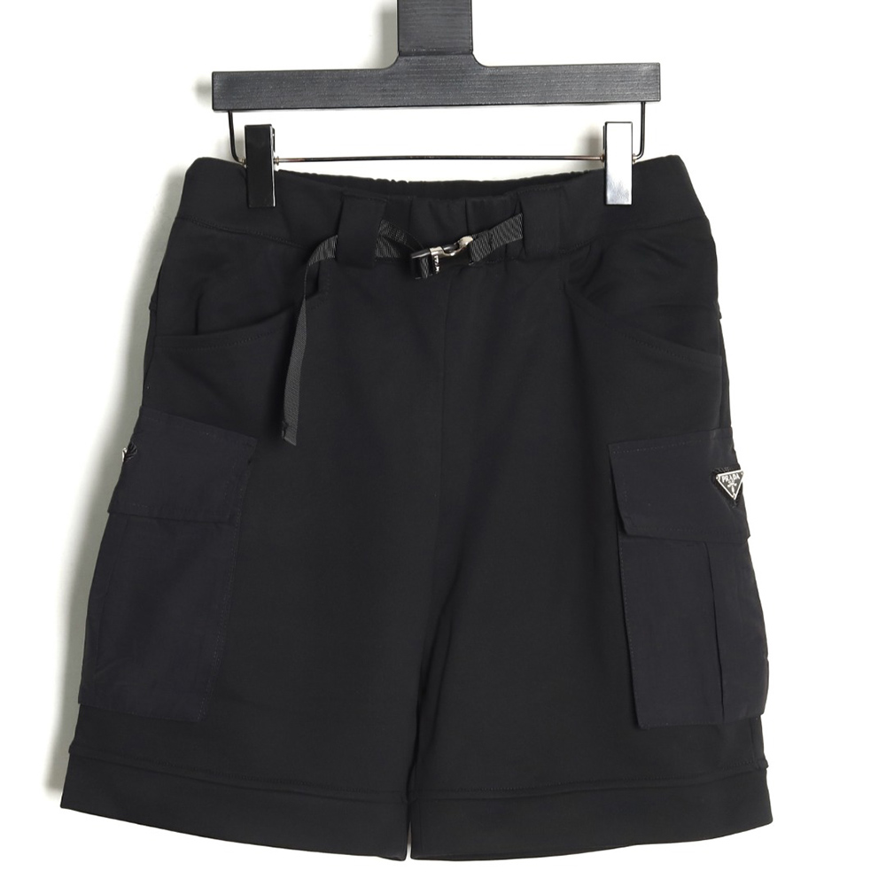 Prada Multi-Pocket Logo Shorts