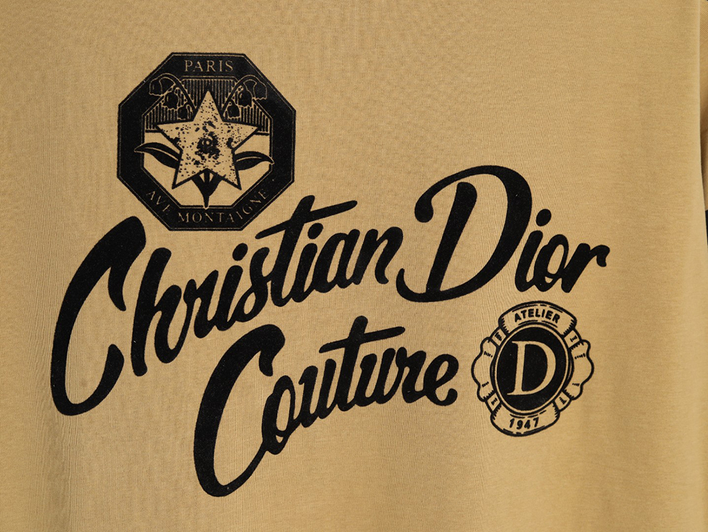 Dior five-star emblem short sleeve